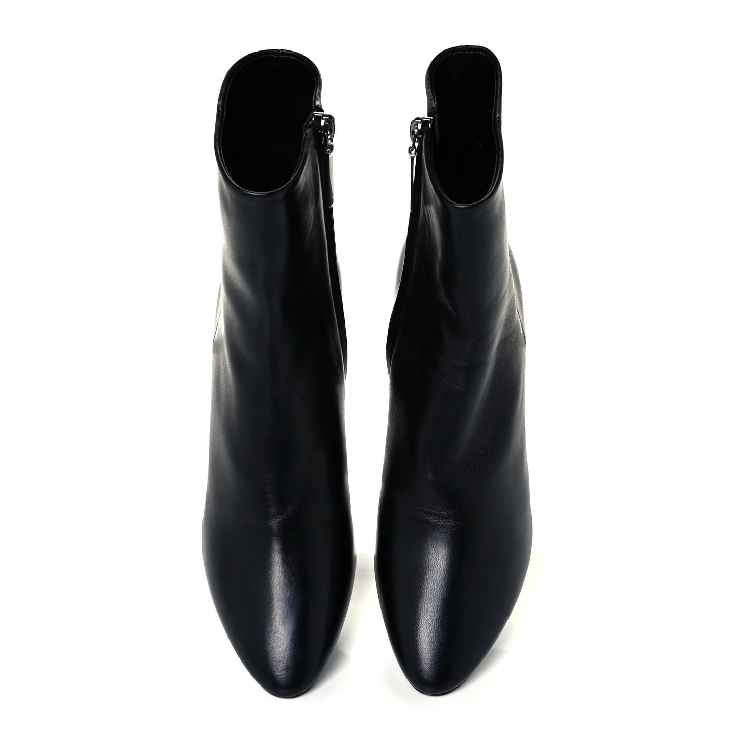 Nappa Vendome Loulou Ankle Zip Boot 39 Black