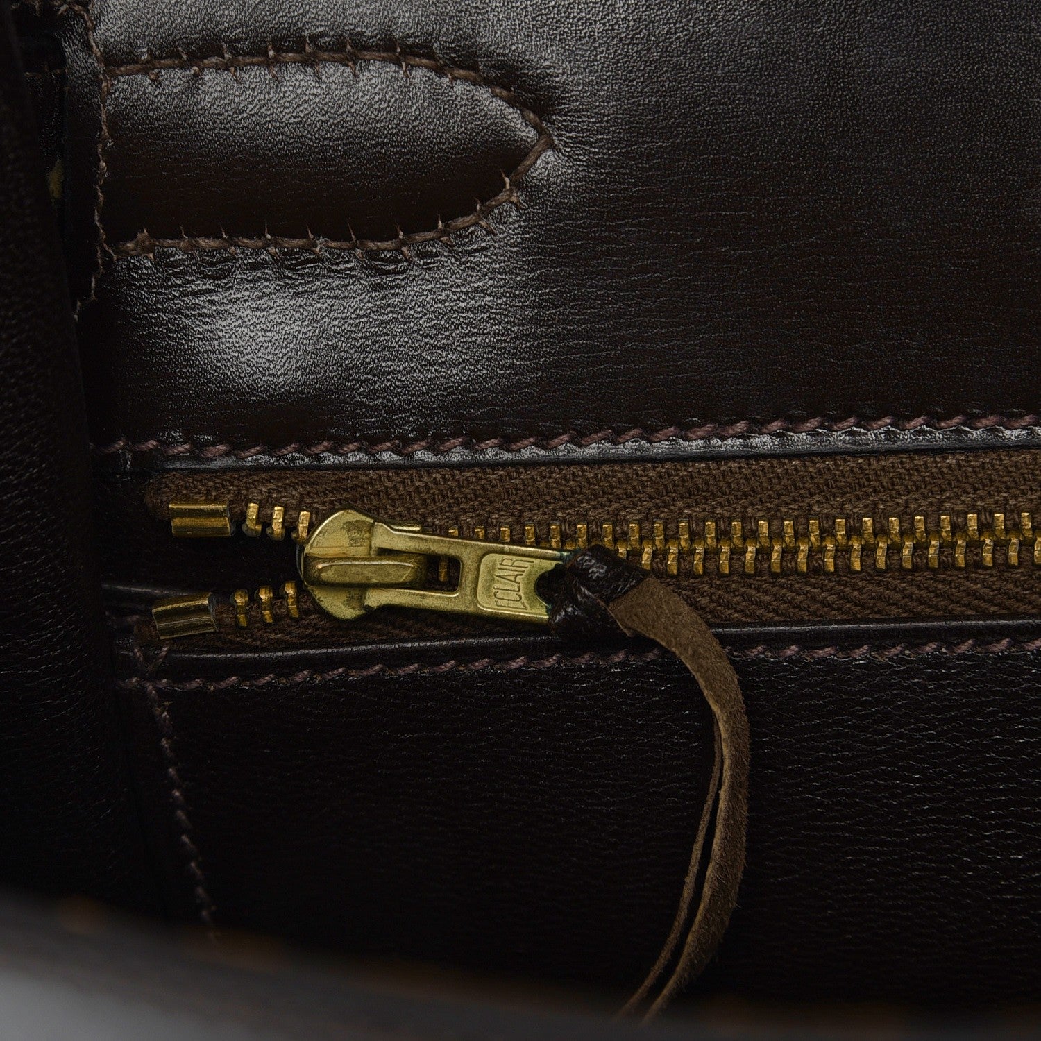 Hermes Box Kelly Retourne 32 Chocolate 15 of 22