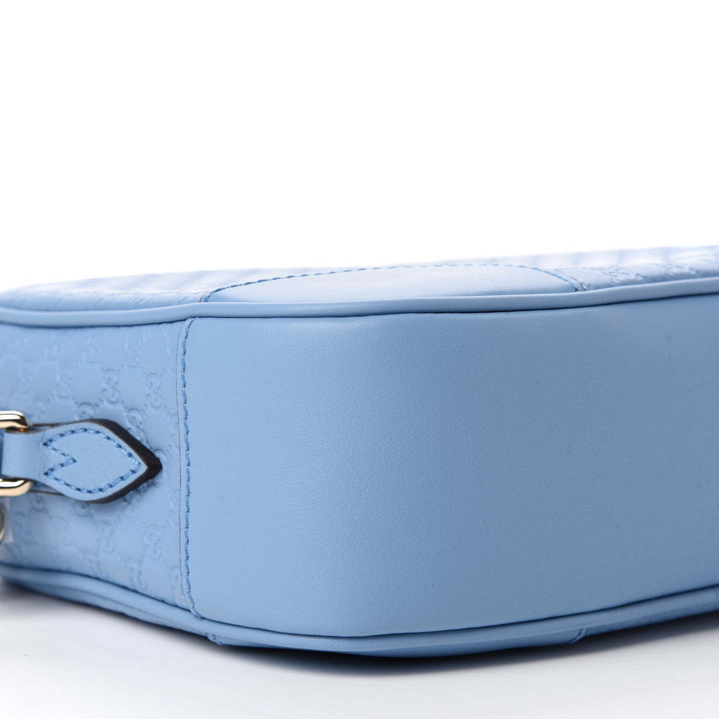 Microguccissima Mini Bree Messenger Bag Mineral Blue