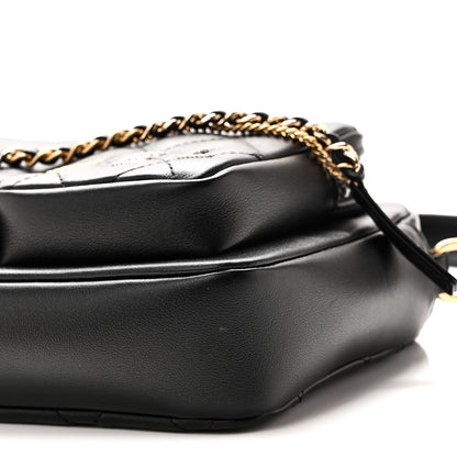 Chanel Calfskin Quilted Large Camera Case Black Black 10 of 10