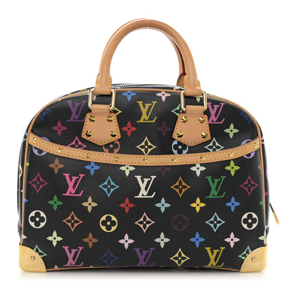 Louis Vuitton Monogram Multicolor Trouville Black 1 of 10