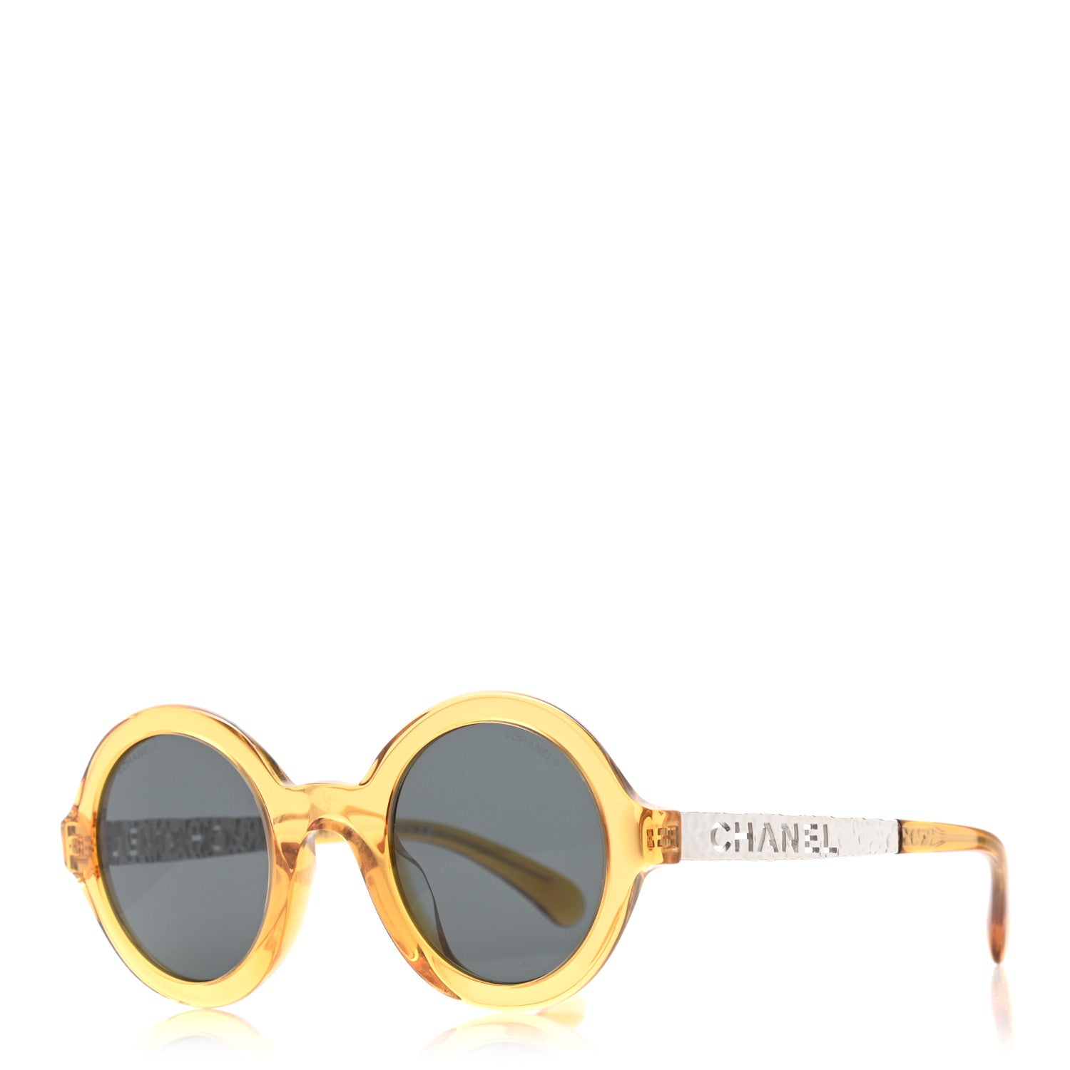 Chanel Acetate Sunglasses 5441-A Yellow 1 of 9