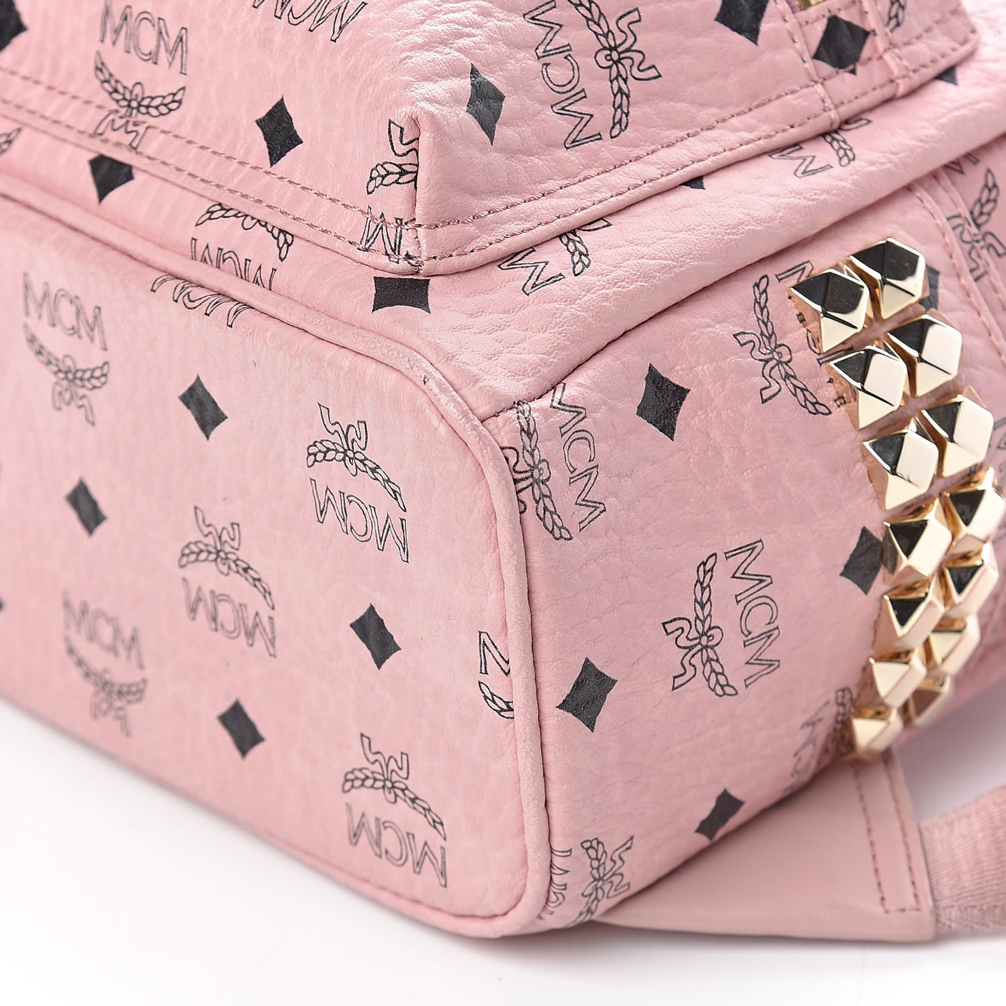 Visetos Side Stud Mini Stark Backpack Pink