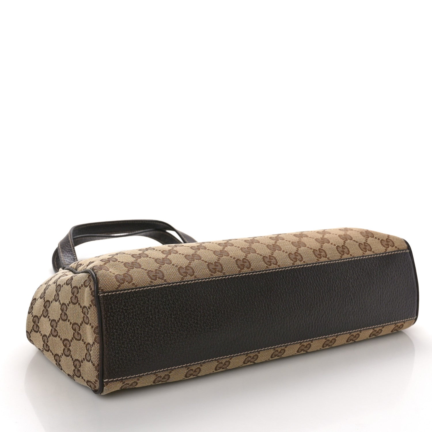 Gucci Monogram Medium Charmy Shoulder Bag Dark Brown 4 of 10