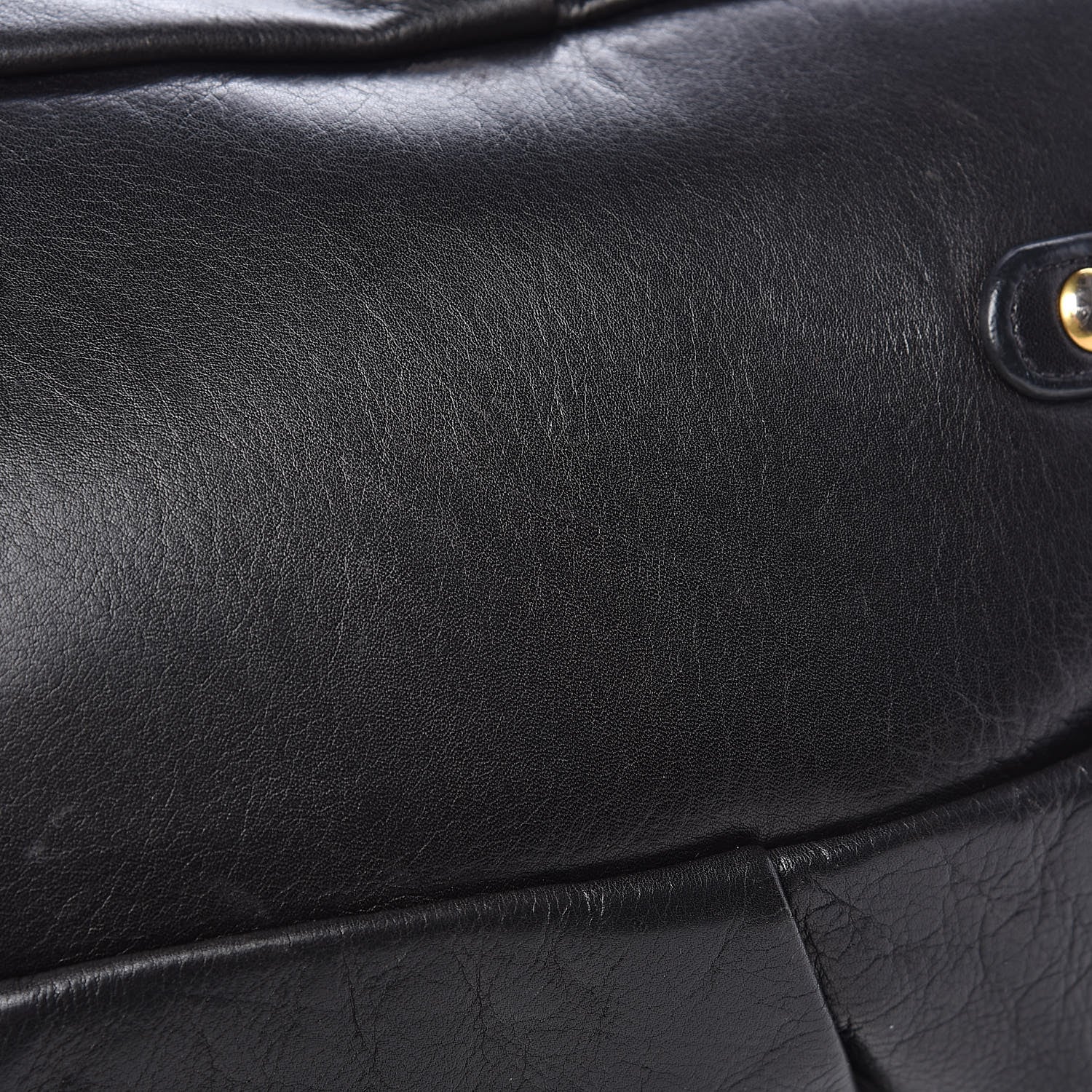 Prada Soft Calf Tote Black 13 of 15