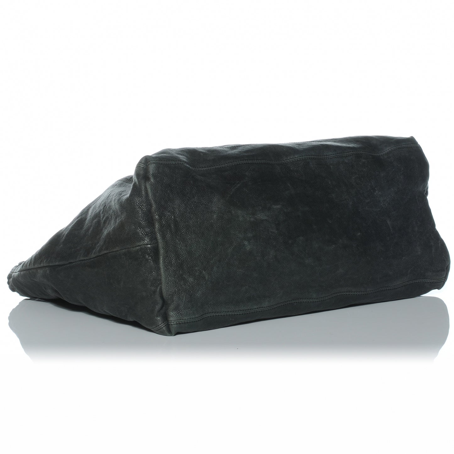 Distressed Caviar XL Coco Cabas Black