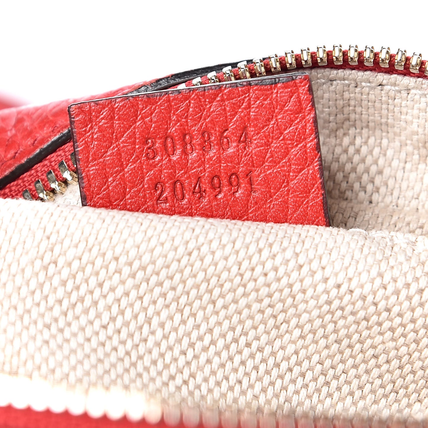 Pebbled Calfskin Small Soho Disco Bag Tabasco Red