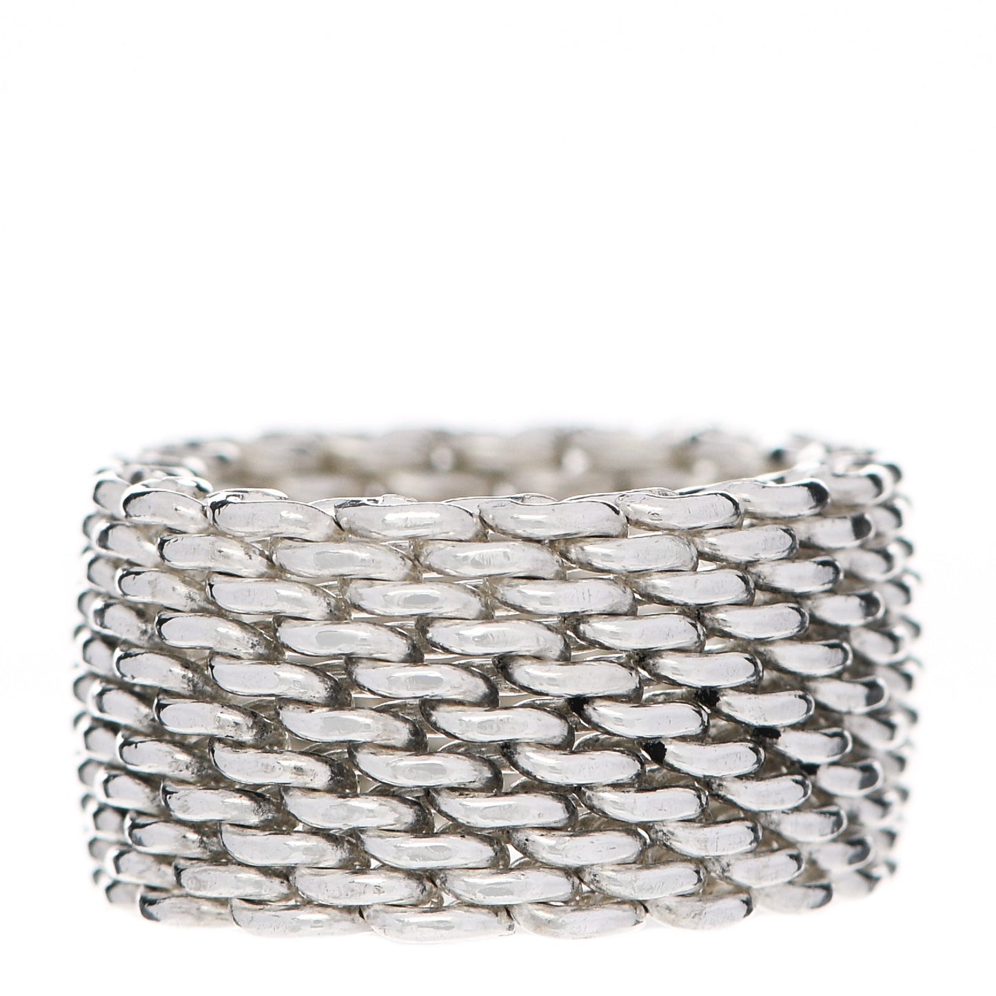Sterling Silver Somerset Mesh Ring 49 5