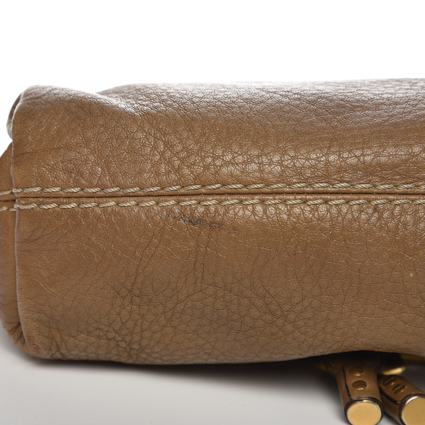 Calfskin Marcie Pochette Crossbody Bag Nut