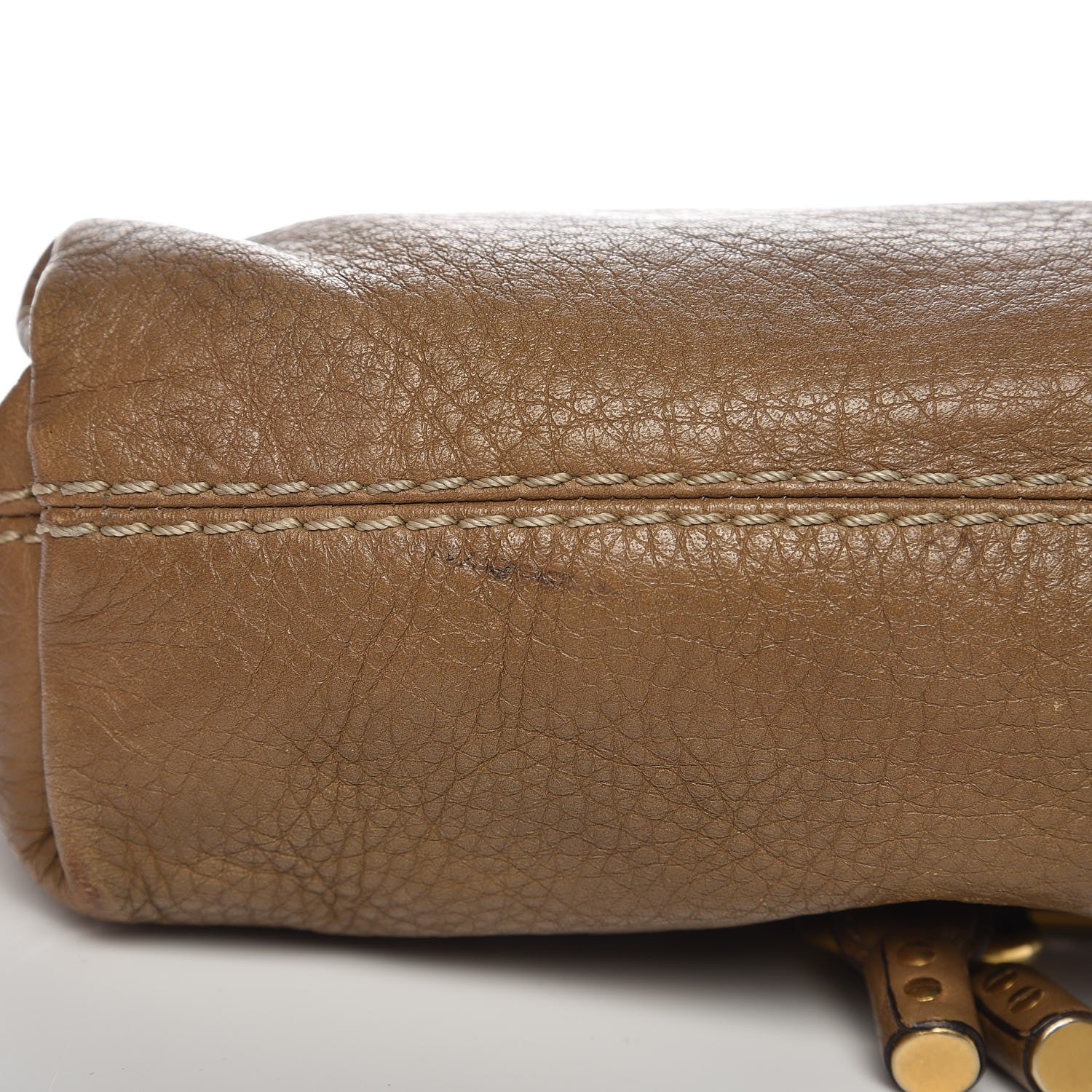 Chloe Calfskin Marcie Pochette Crossbody Bag Nut 12 of 12