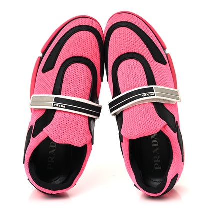 Prada Knit Cloudbust Sneakers 40 Rosa Fluo Black 2 of 8