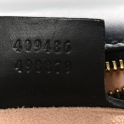 Gucci Guccissima Medium Padlock Shoulder Bag Black 7 of 10