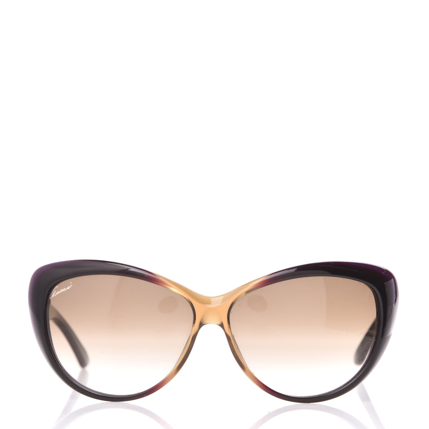 Gucci Acetate GG Cat Eye Sunglasses GG3510S Purple 2 of 7