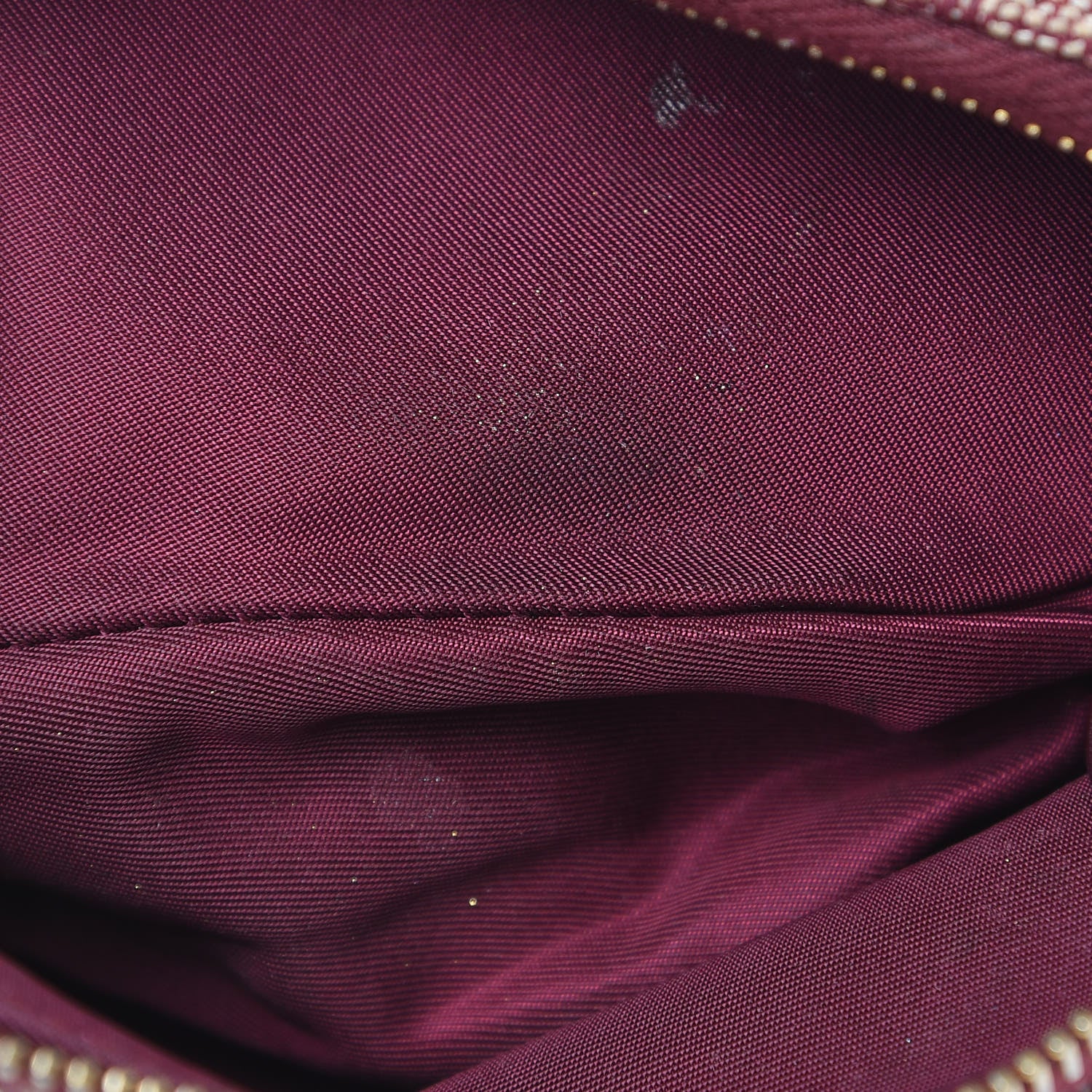 Christian Dior Monogram Mini Saddle Pochette Burgundy 12 of 12