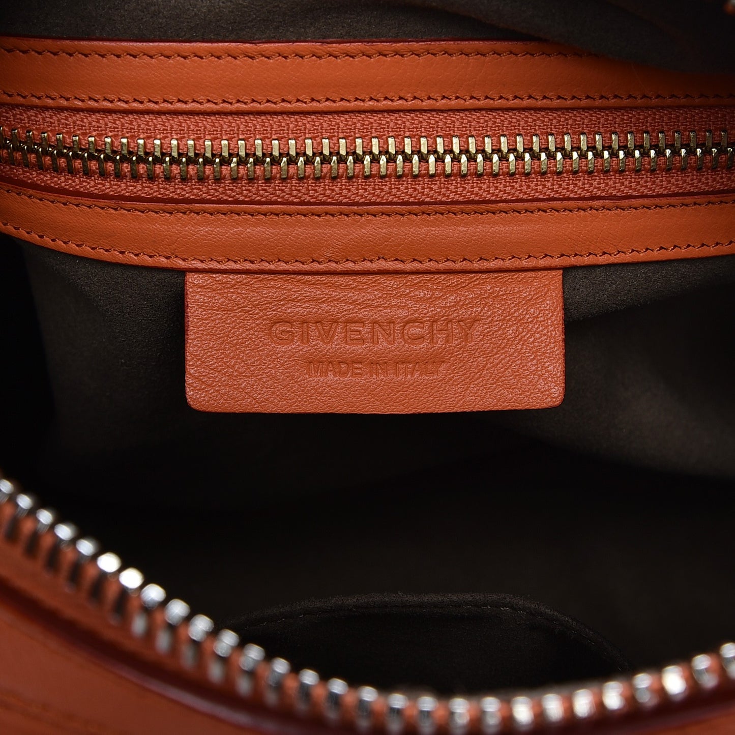 Calfskin Mini Lucrezia Orange