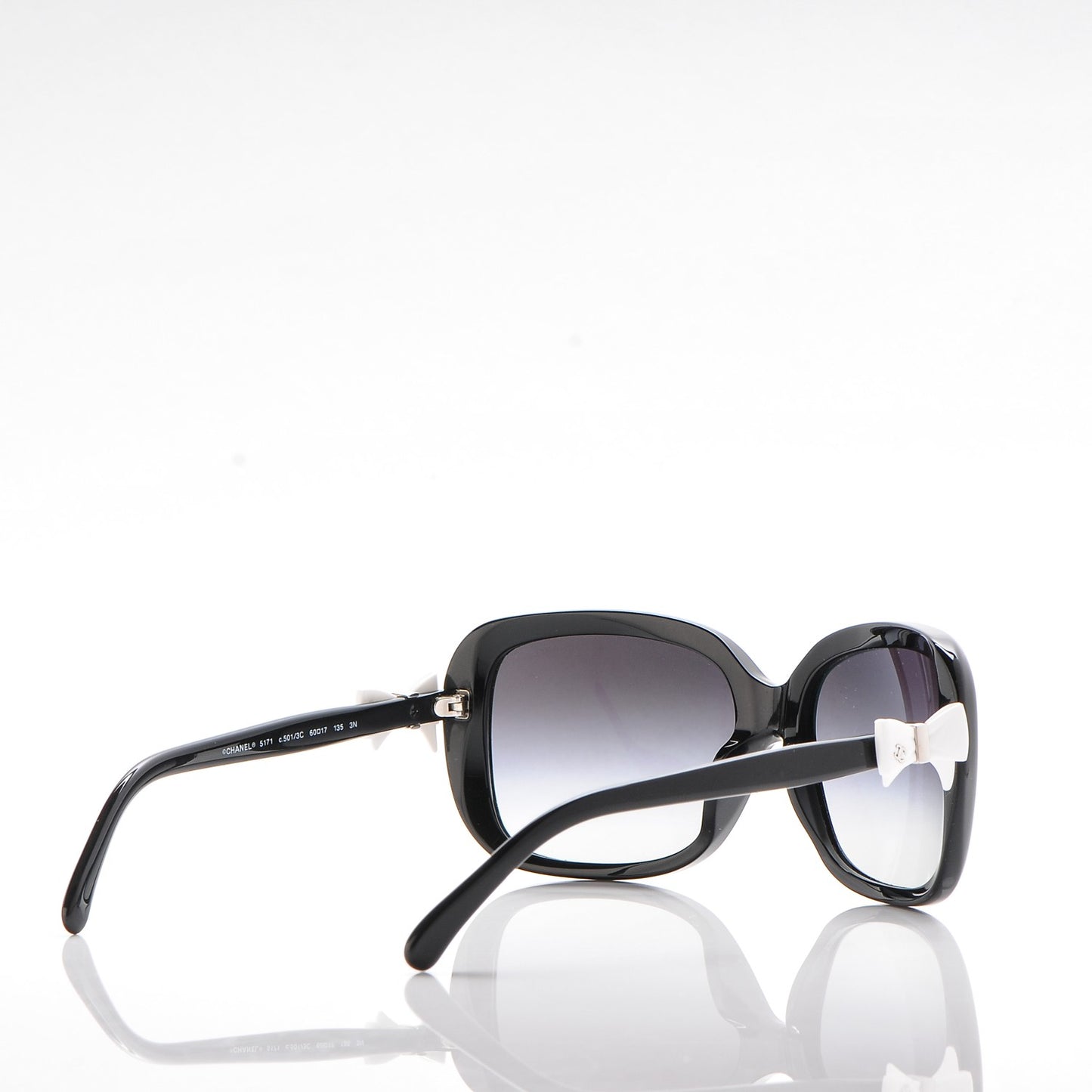 CC Bow Sunglasses 5171 Black White