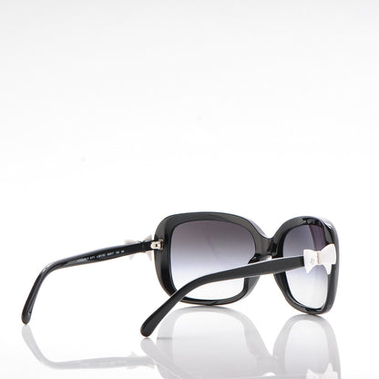 Chanel CC Bow Sunglasses 5171 Black White 4 of 7