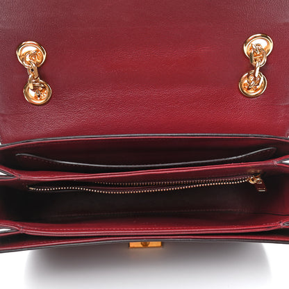 Celine Shiny Calfskin Medium C Bag Light Burgundy 4 of 4