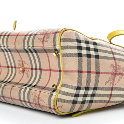 Burberry House Check Small Canterbury Tote Yellow 5 of 8