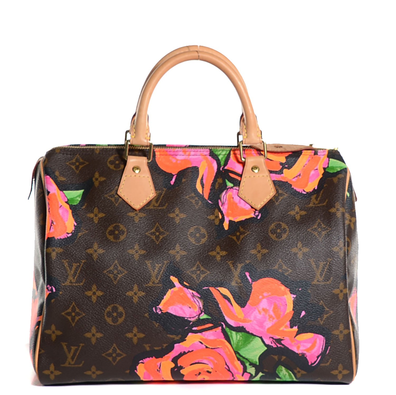 Louis Vuitton Monogram Roses Speedy 30 1 of 7