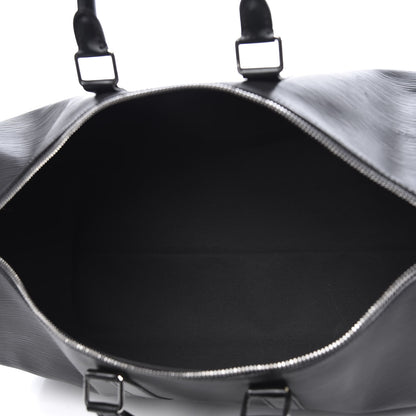 Louis Vuitton Epi Keepall 45 Black 5 of 12