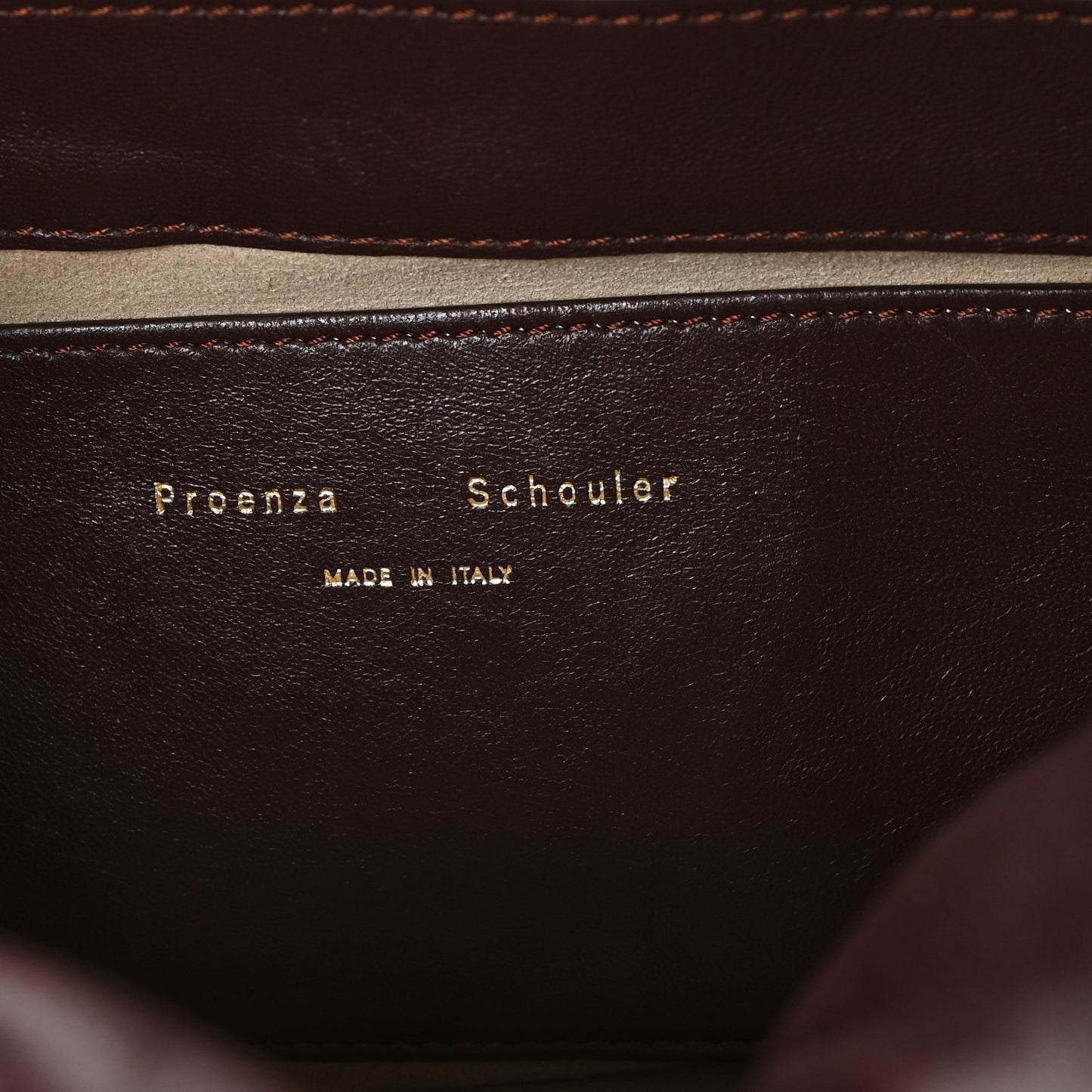 Lambskin Puffy Tobo Chain Shoulder Bag Chocolate