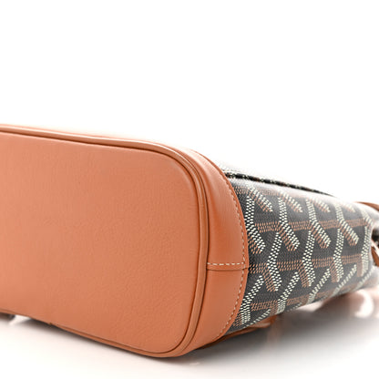 Goyard Goyardine Calfskin Mini Alpin Backpack Black Gold 9 of 9