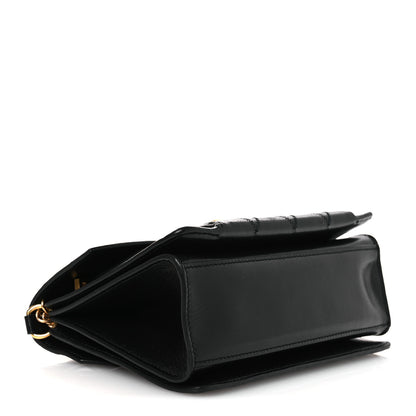 Givenchy Goatskin Quilted Small GV3 Shoulder Bag Black 4 of 9