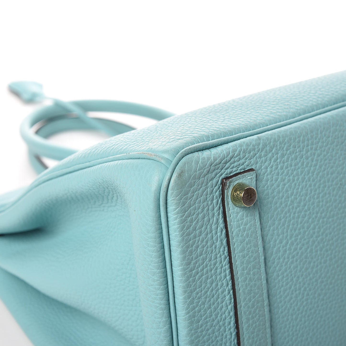 Togo Birkin 35 Bleu Atoll