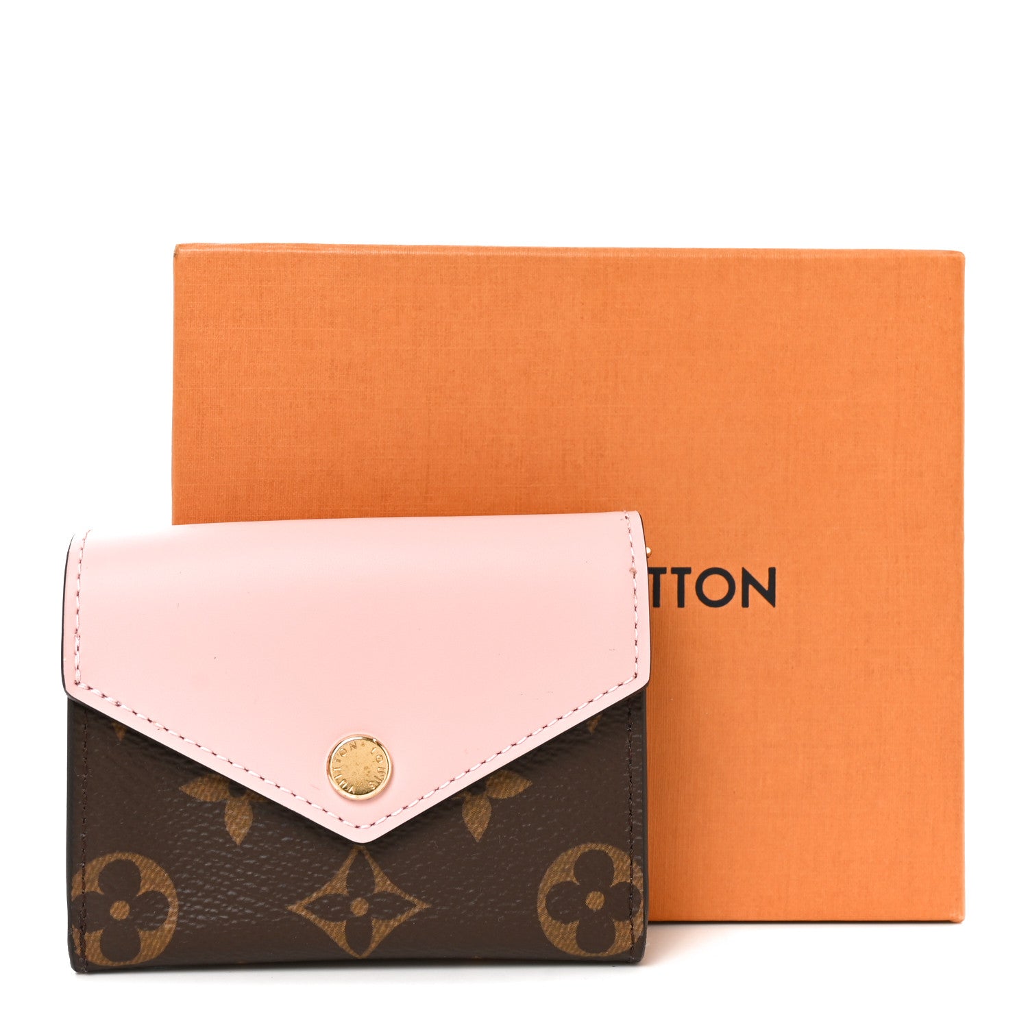 Louis Vuitton Monogram Zoe Wallet Rose Ballerine 7 of 7