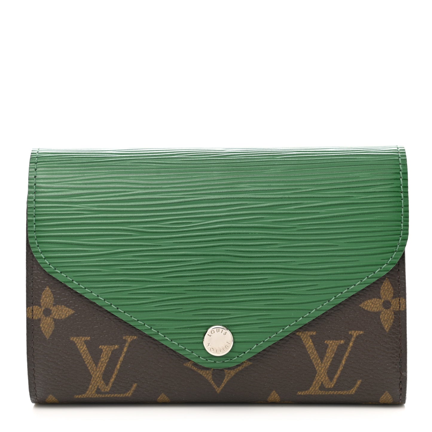 Epi Monogram Marie-Lou Compact Wallet Menthe