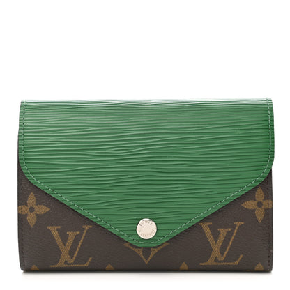 Louis Vuitton Epi Monogram Marie-Lou Compact Wallet Menthe 1 of 8
