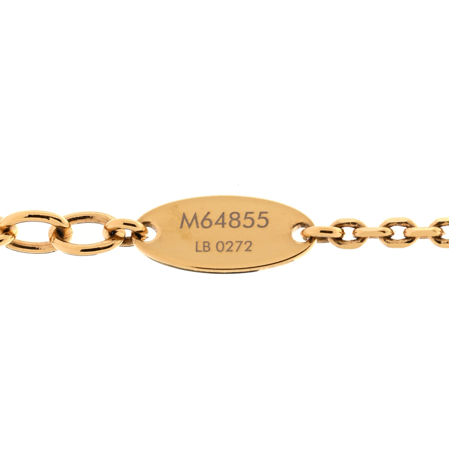 Louis Vuitton Metal Blooming Supple Necklace Gold 7 of 8