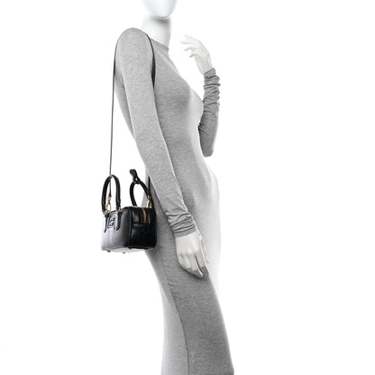 Miu Miu Calfskin Mini Arcadie Top Handle Bag Black 2 of 10