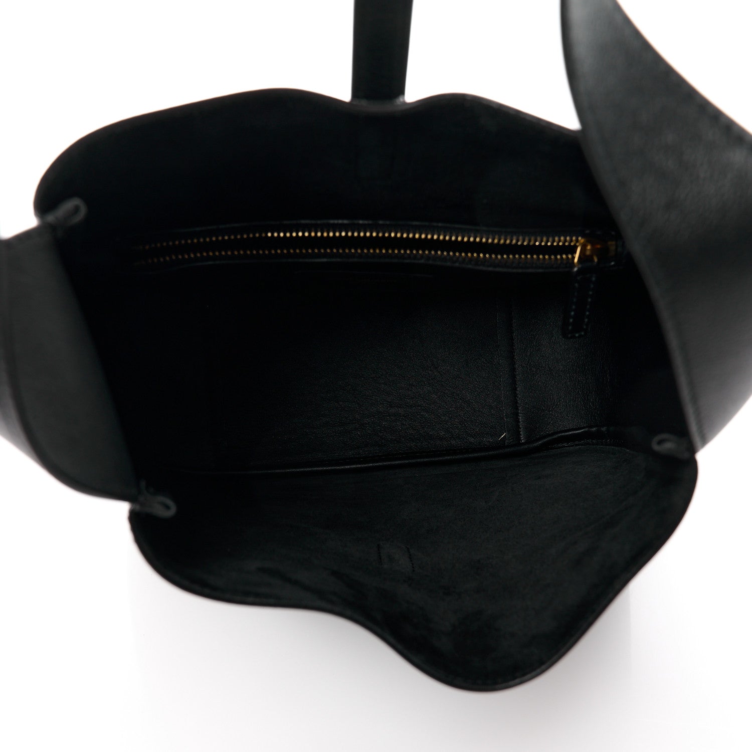 Saint Laurent Smooth Calfskin Small Le 5 A 7 Soft Hobo Black 5 of 9
