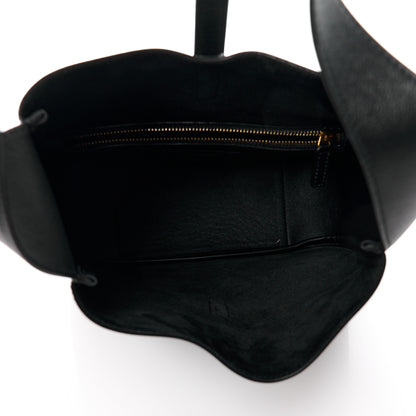 Saint Laurent Smooth Calfskin Small Le 5 A 7 Soft Hobo Black 5 of 9