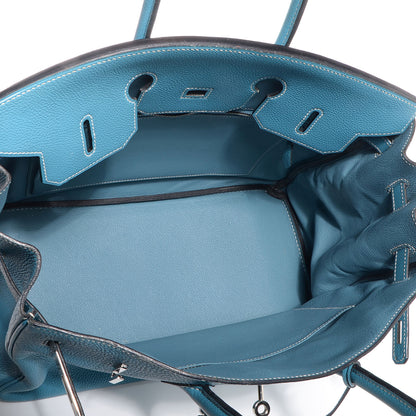 Hermes Togo Birkin 35 Blue Jean 3 of 23