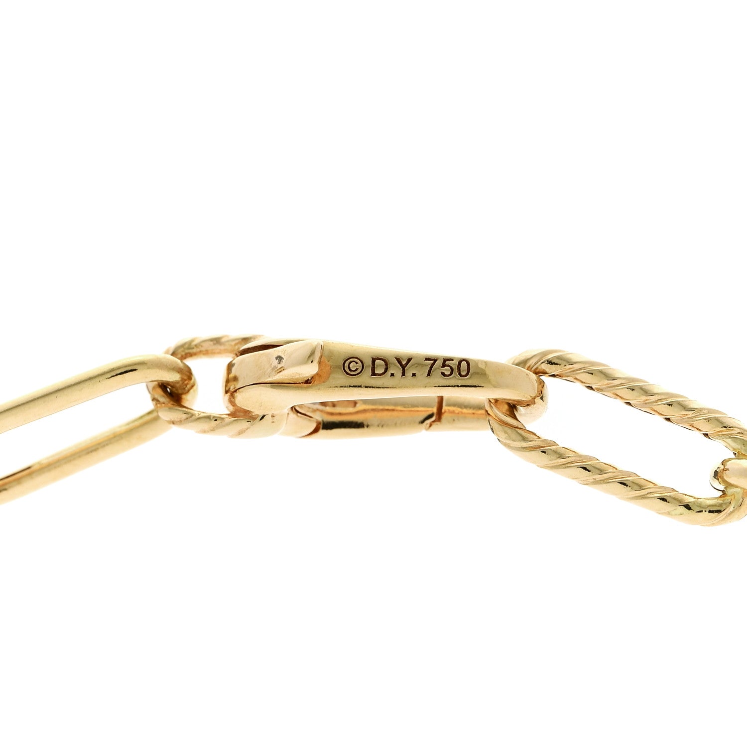 David Yurman 18K Yellow Gold 4mm Madison Chain Necklace 18" 5 of 7