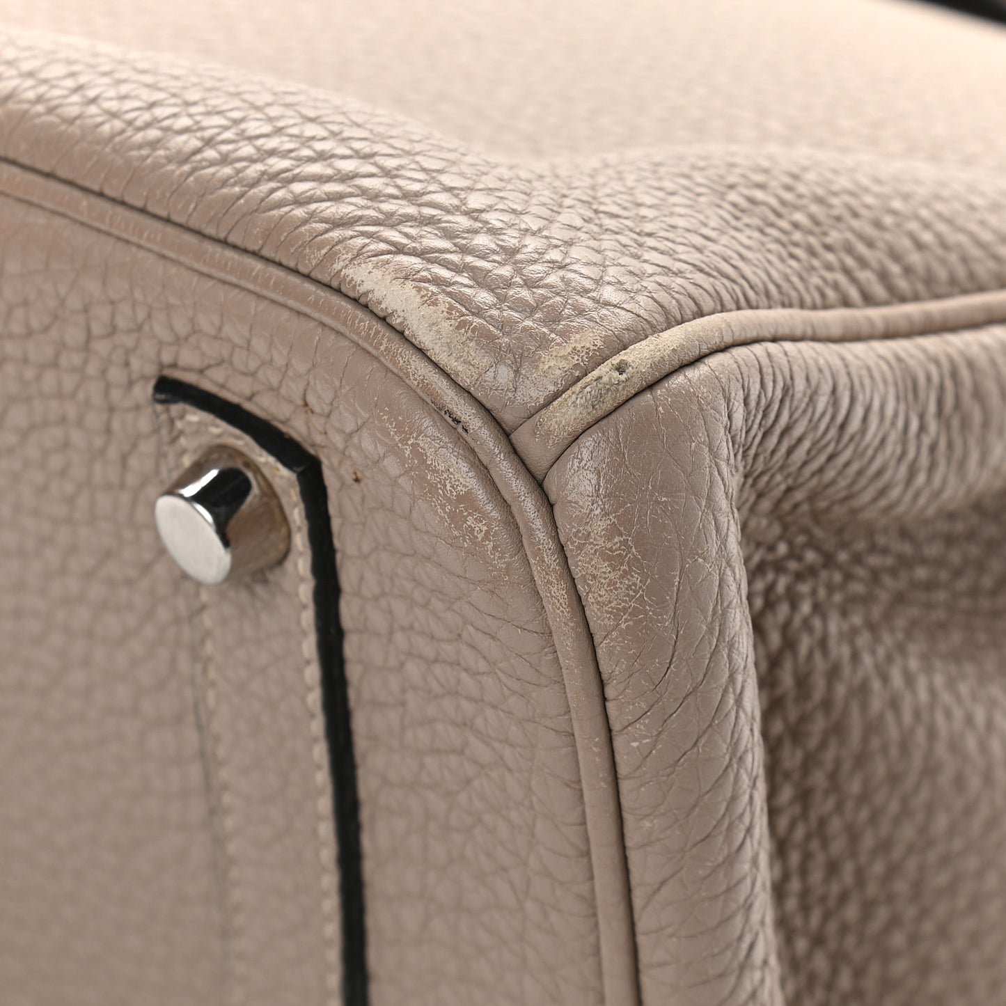 Togo Birkin 35 Gris Tourterelle
