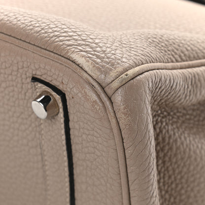 Hermes Togo Birkin 35 Gris Tourterelle 9 of 14