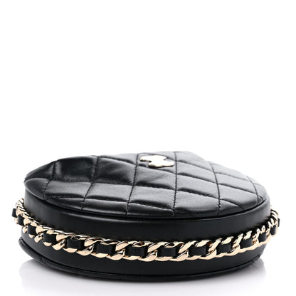 Chanel Quilted Chain Around Pouch Black 4 of 10