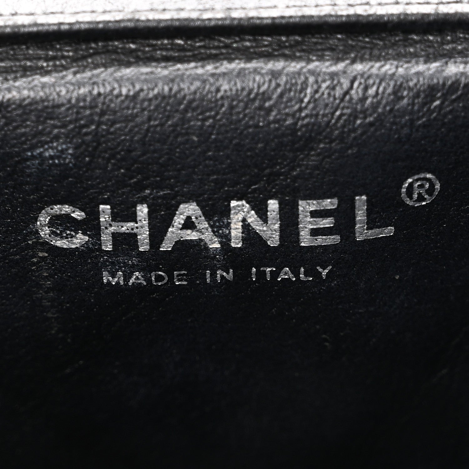 Chanel Lambskin Perforated Mini Flap Bag Black 6 of 10