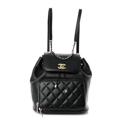 Chanel Caviar Quilted Business Affinity Backpack Black 1 of 11