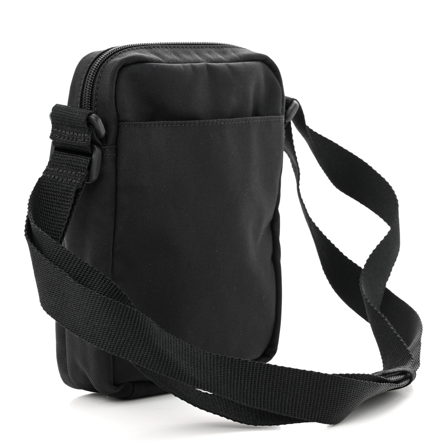 Balenciaga Recycled Nylon Small Sport Messenger Bag Black White 3 of 10