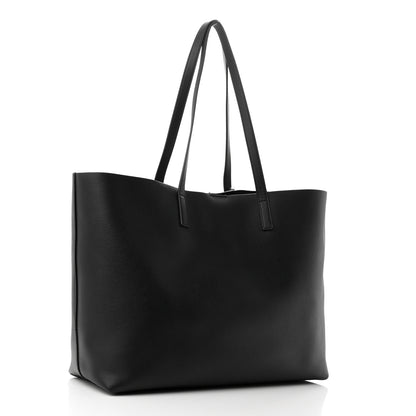 Saint Laurent Calfskin Large Shopping Tote Black 4 of 10