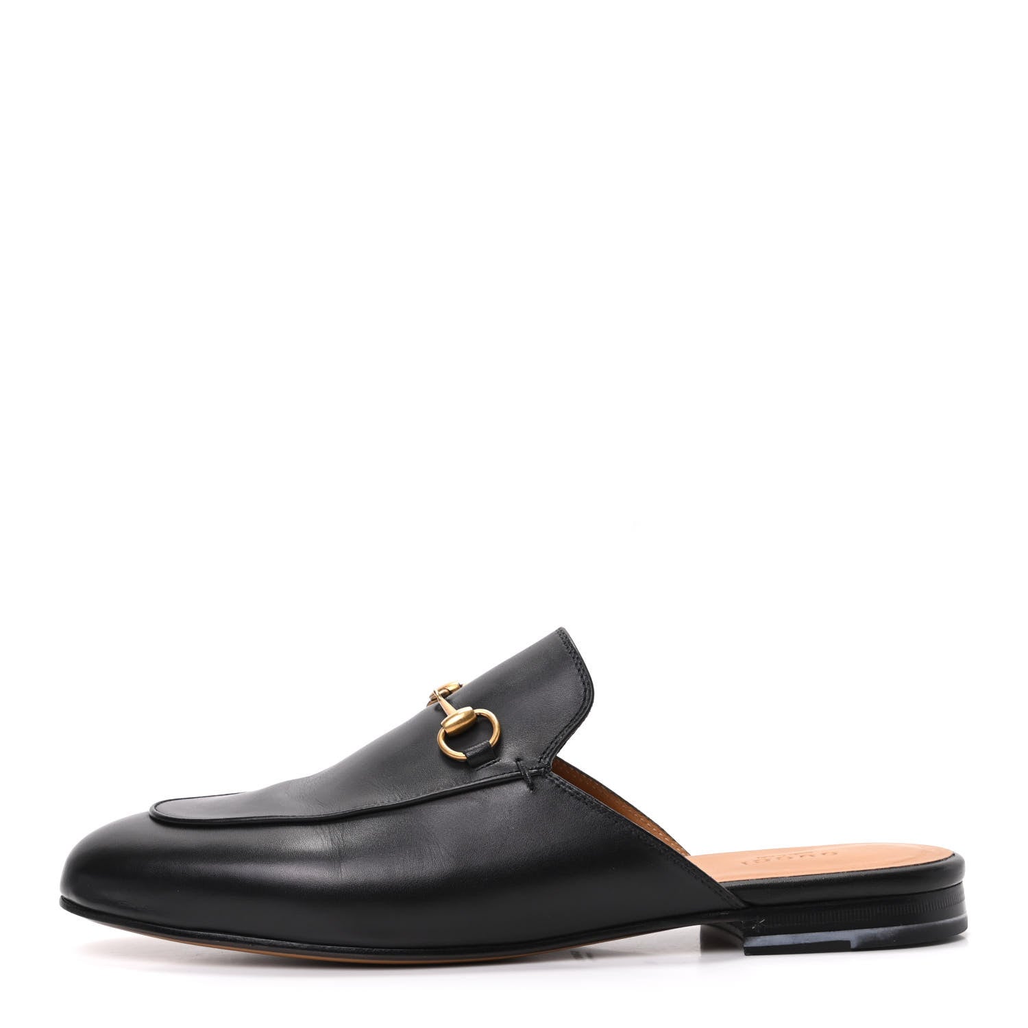 Gucci Calfskin Womens Princetown Slippers 41 Black 1 of 9