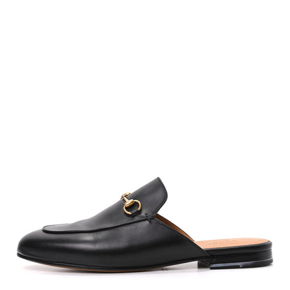 Gucci Calfskin Womens Princetown Slippers 41 Black 1 of 9