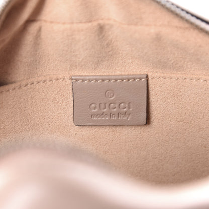 Gucci Calfskin Matelasse Small GG Marmont Chain Shoulder Bag Porcelain Rose 8 of 11