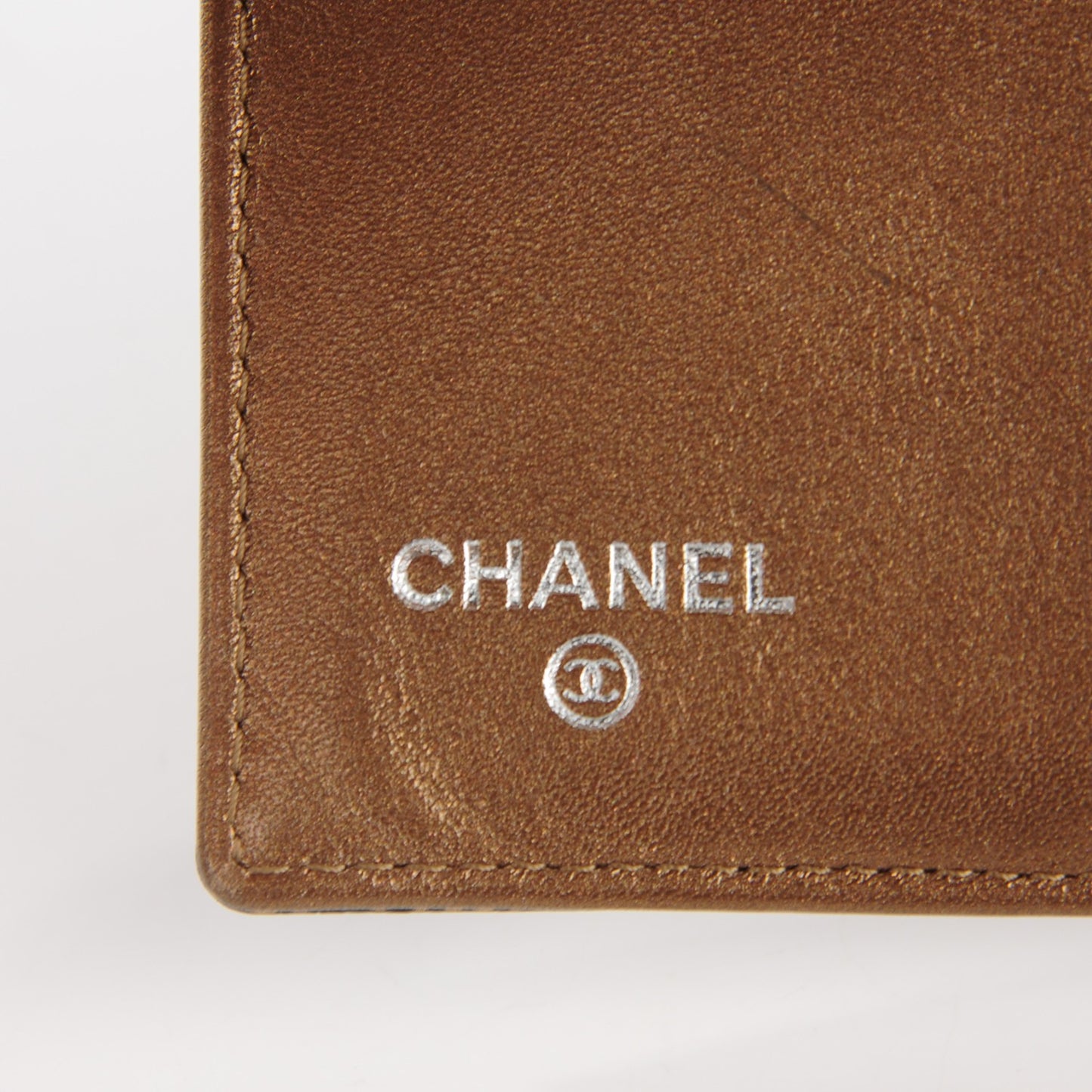 Caviar Timeless CC Compact French Wallet Bronze