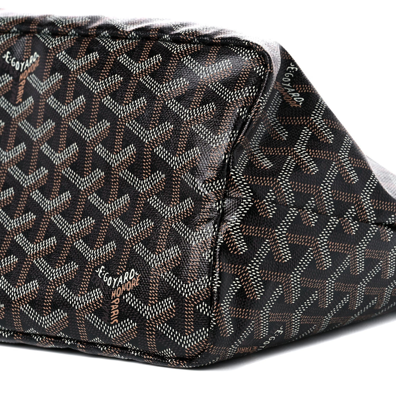 Goyard Goyardine Saint Louis PM Black Gold 8 of 8
